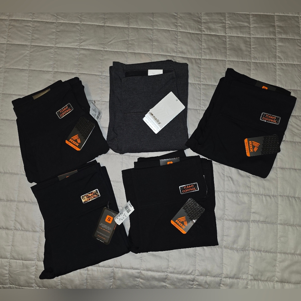 Women's Black RBX and Gray Marika Lounge Pants